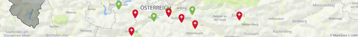 Map view for Pharmacies emergency services nearby Ardning (Liezen, Steiermark)